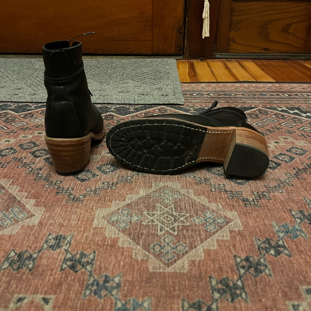 Black Red Wing Clara Boots - Picture 4 of 5